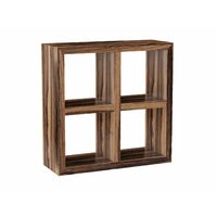 Jamba Bookcase Display Cabinet Storage Shelving Unit Solid Wood