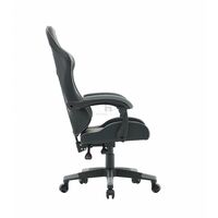 Gaming Computer Chair Ergonomic Adjustable Swivel Recliner Laptop Office Chair, Black/Grey