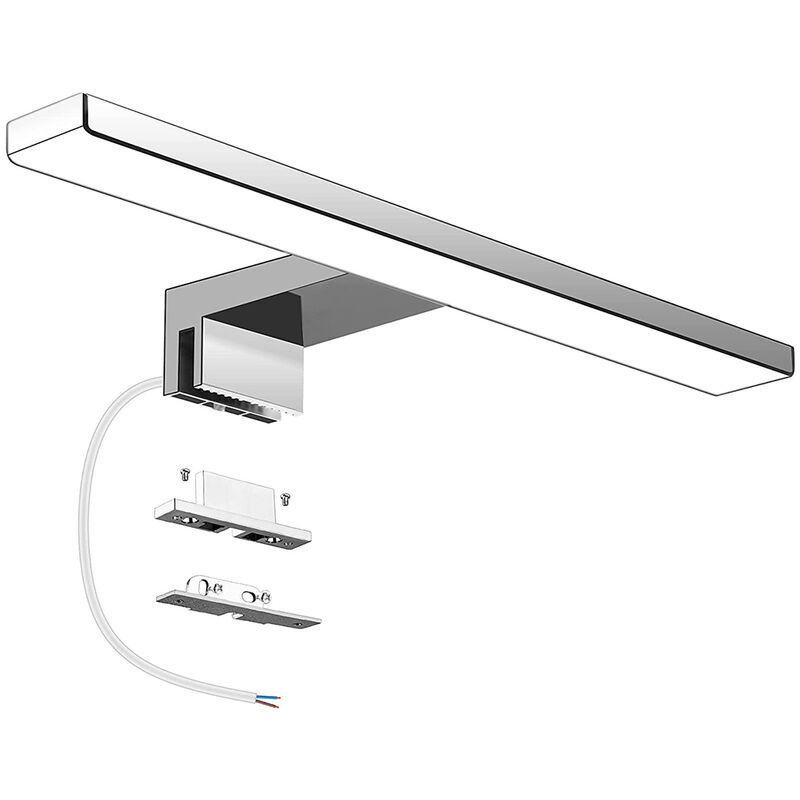 Lámpara de Espejo LED para Baño 11W, Lámpara de Armario Aplique de Pared 60x3x4cm