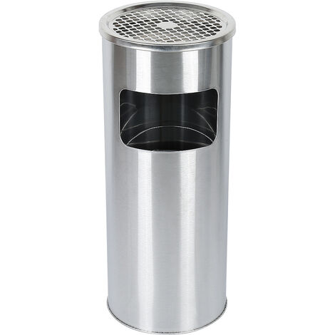 Skecten Cubo de Basura Round, Stainless Steel - Plata (1/5)