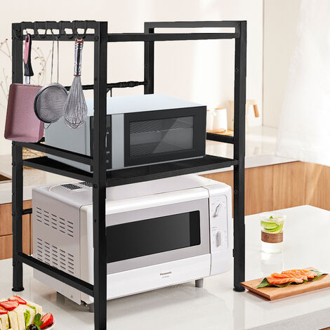 Estanteria Microondas-Soporte Extensible Microondas-Estanteria Encima  Microondas-Estante Microondas-Soporte Horno Microondas-Mueble Microondas  Encimera-Estanteria Extensible Cocina-Soporte Microondas : : Hogar  y cocina