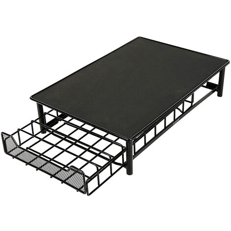 Skecten Soporte para Cápsulas de Café, Cajón para almacenar cápsulas de Café, Cajones de Almacenamiento, Capacidad para 60 cápsulas - Negro (1/5)