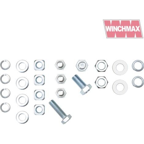 13500lb winch mounting bolt set