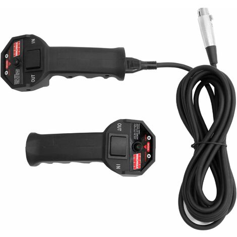 Complete 12v Winch Control Box for up to 20,000lb. Twin Wireless Remotes.