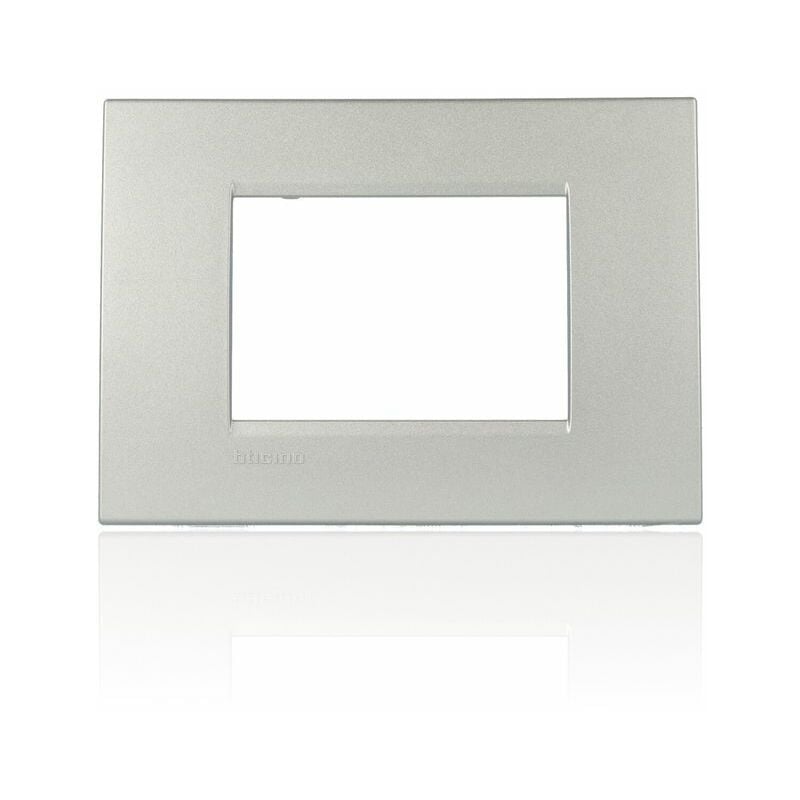 BTicino Livinglight Placca, 4 Moduli, Forma Rettangolare, Grigio Tech :  : Fai da te