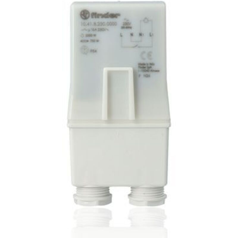 TE9095 Relè Crepuscolare 1 Modulo - 10A 230V, Contatto NC/NA, Per Accensione Automatica Luci Con Sensore - Foto 10