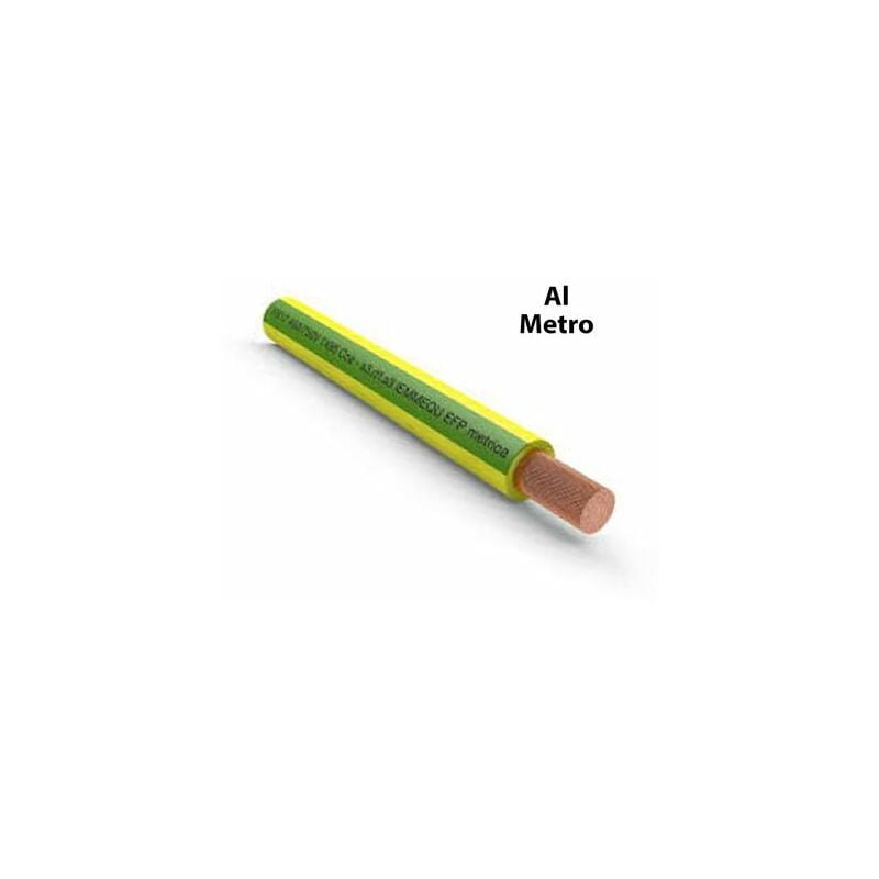 CAVO UNIPOLARE FS17 450/750 SEZIONE 1x2,5 mmq COLORE GIALLO/ VERDE MATASSA  DA 15 m