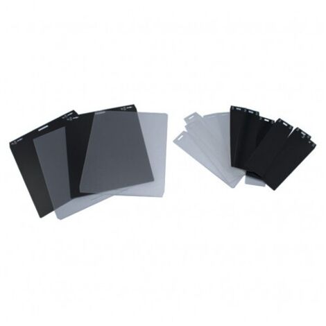 URMET 1168/100 - Set 10 cartellini portanome, Alpha, pulsante singolo nero