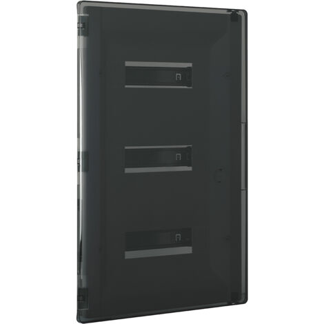 BTicino F315P36D3 Linea Space Centralino Da Incasso Fumè 3x12 Moduli IP40