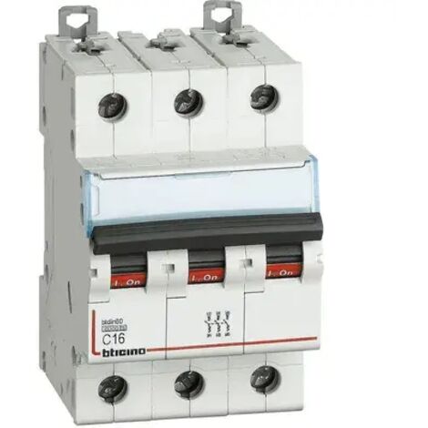 BTICINO FN83C16 - BTIDIN60 - Magnetot 3P curva C 16A 6KA