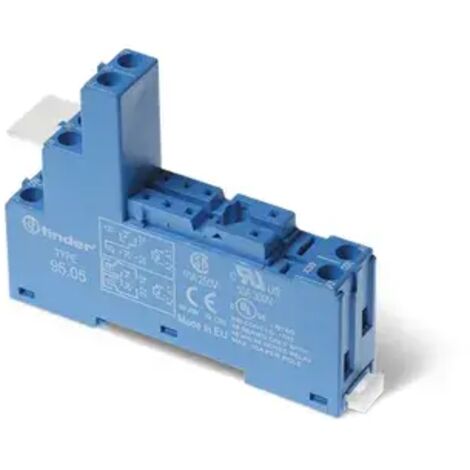 FINDER 9505SPA - Zoccolo Finder per mini relè 1/2 scambi serie 40/41/43/44