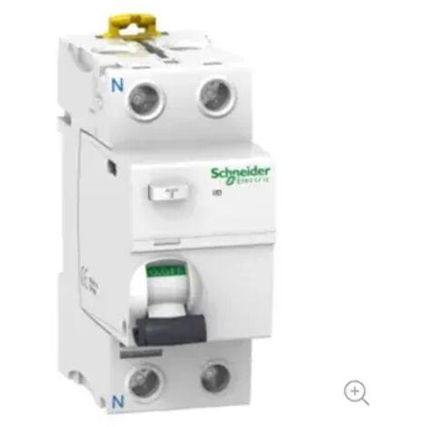 SCHNEIDER A9R41240 - Interruttore differenziale Puro iID 2P 40A 30mA Tipo AC