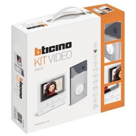 Kit Videocitofono Bticino CLASSE100 V16E 2 Fili monofamiliare 364612