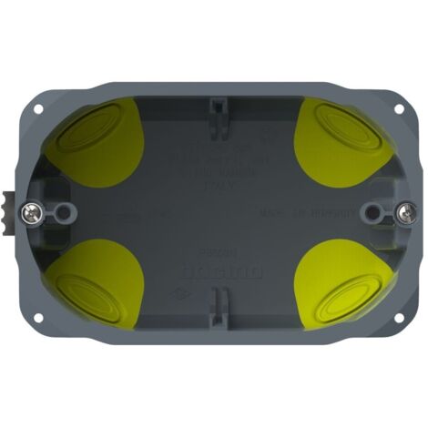 Scatola da incasso 3 moduli in resina per cartongesso BTicino PB503NN