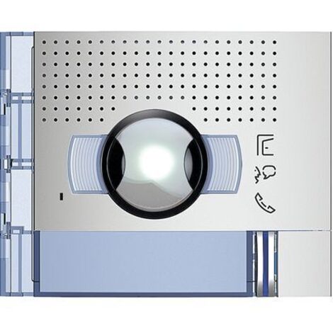 BTICINO 351311 - Frontale A/V Grandangolare Sfera 1 Pulsante Allmetal