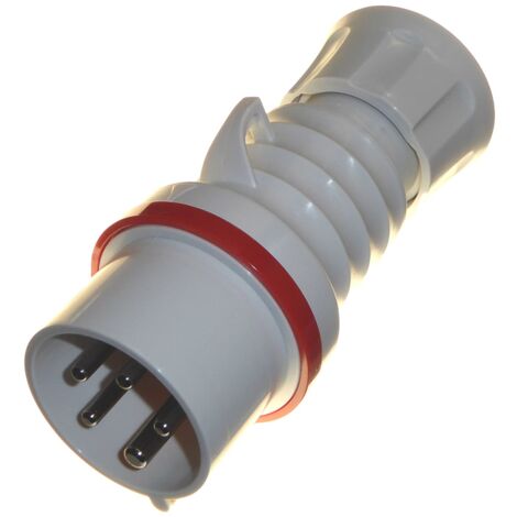 GEWISS GW60009H - Spina  mobile HP IP44 3P+N+T 16A 400V 6H