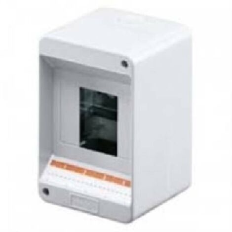 GEWISS GW40023 - Centralino Parete 4 Moduli Senza Porta IP40