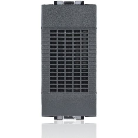 BTICINO L4351/12 - Suoneria Bronzo 12 Vac 5Va - 80Db - Antracite - LivingLight