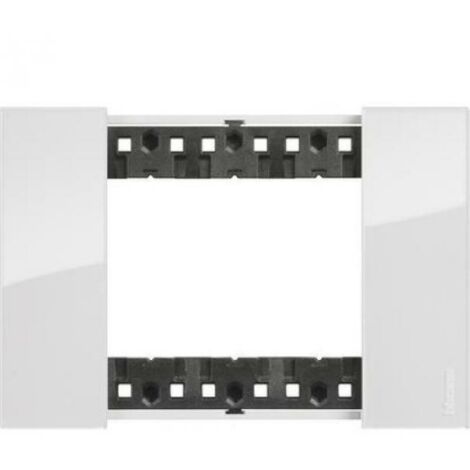 Placca 3 moduli NOW ghiaccio