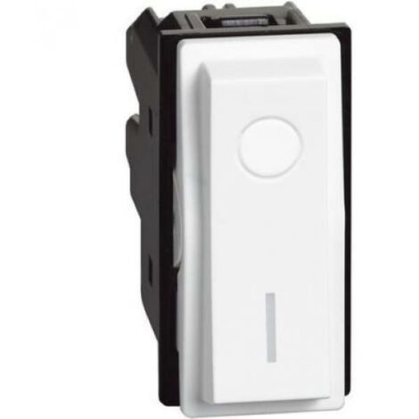 BTICINO KW4002 - Interruttore 2P 16 Ax, 250 Va.C., Illuminabile - Bianco - Now