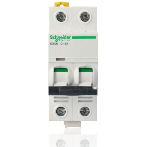 SCHNEIDER A9F79216 - Magnetotermico Acti9 iC60N 2P C 16A 6000A 10kA