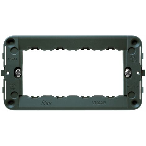 VIMAR 16714 - Supporto 4M +viti (Idea) (1/5)