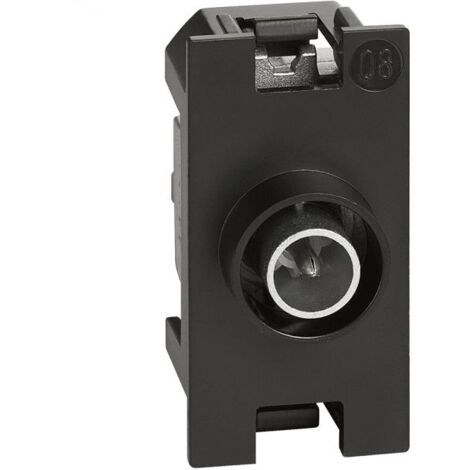 BTICINO K4202P10 - Presa Coassiale Passante Terminale, Attenuazione 10Db - Now