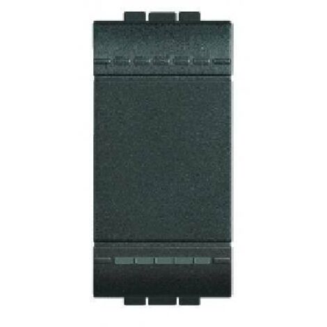 Bticino livinglight international pulsante 1p no 10a antracite l4005n