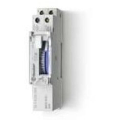 Finder 125182300000PAS Interrupteur Horaire Jour/hebdo Digital 1 Inverseur 16 A 230 AC