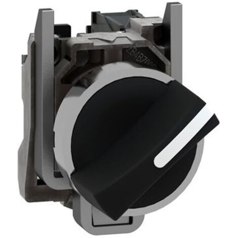 SCHNEIDER XB4BD21 - Selettore Harmony XB4 22mm 2 Posizioni Leva Nera 1NA