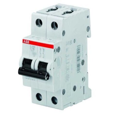 Interruttore automatico s202-c25 6ka 2p abb s466103