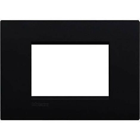 Placca 3 moduli bticino livinglight air colore antracite - lnc4803ar