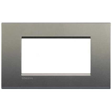 BTICINO LNA4804AE - BTICINO LNA4803AE - Placca Quadra 4 Moduli - Avenue - LivingLight (1/5)