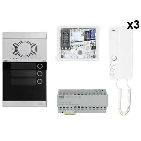 URMET 1183/324 - KIT citofono urmet alpha quadrifamiliare