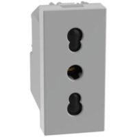 BTICINO JG4180 - MatixGO - Presa ITA P17/11 - Grigio