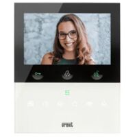 URMET 1760/16U - Videocitofono vivavoce con Wi-Fi VOG5W, bianco, 5 pollici - 2 Voice