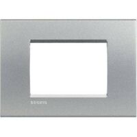 Bticino livinglight placca 3 moduli colore tech lna4803te