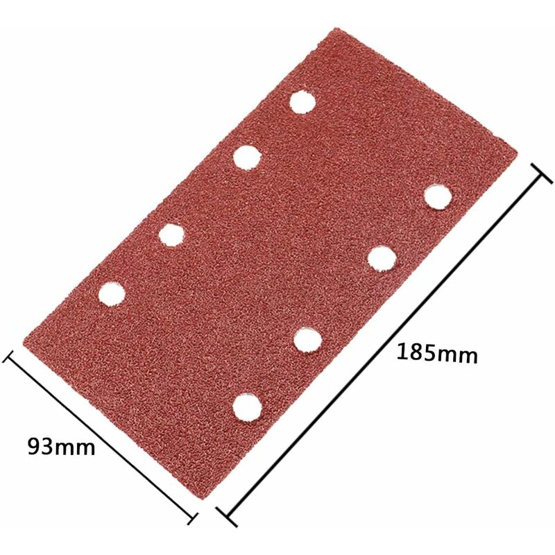 grain 40 82 mm 50 Feuilles abrasifs delta MioTools/papier abrasif pour ponceuse triangulaire 