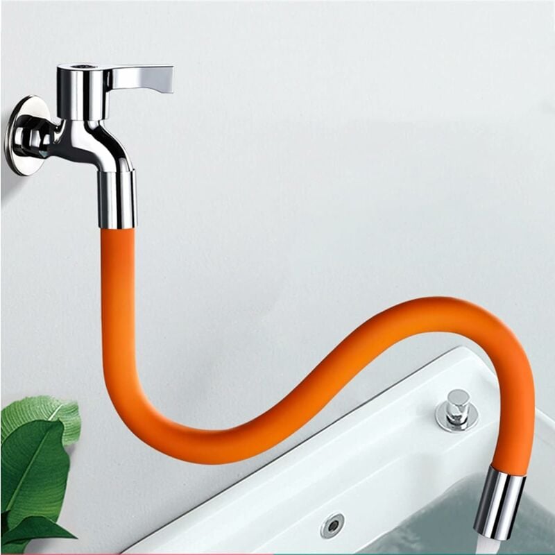 Tube d'extension de robinet, réglage jusqu'à 360 degrés, accessoires de  robinetterie pour salle de bain, filtre à eau, mousse, cuisine - AliExpress