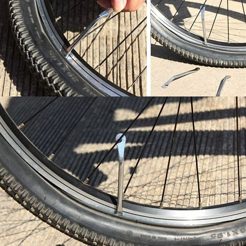 Kit De Reparation - Limics24 - Démonte Pneu Vélo Métal Pièces Levier Pelle  Pratique Bicycliste Outil