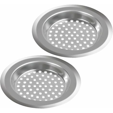 Generic 4 PCS Grilles Filtre évier en acier inoxydable Filtre Lavabo de  vidange cuisine salle de bain à prix pas cher