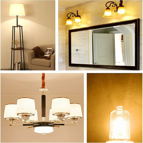 Lampe a poser,Lumière de secours LED avec batterie aste,ampoule  LED,alimentation extérieure,maison,couloir- 12W 3PCS Set