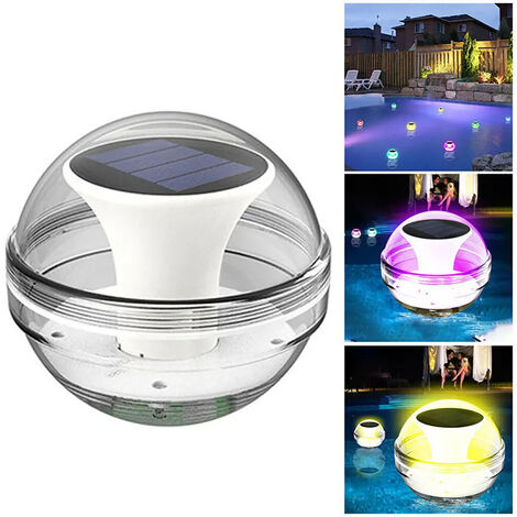 Lumières LED submersibles, lampes à thé imperméables à l'eau Étang