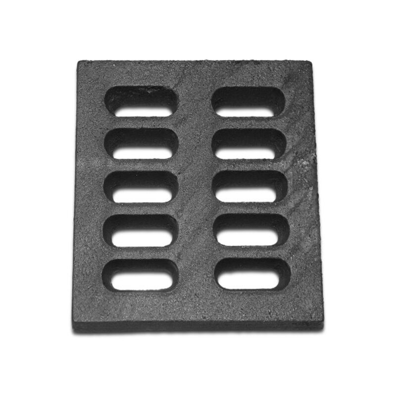 Tiroir Récupérateur De Cendres Pour Cheminée - Ensemble Bois Avec Grille Fonte 24x19 Cm
