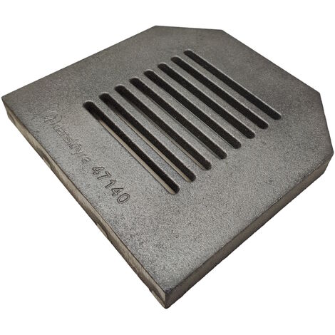 Grille à Cendres Pour Poêles à Cheminée Droka 02 De Drooff - Fonte - Dimensions D'encastrement Parfaitement Adaptées