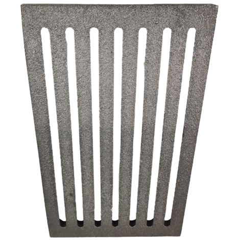 Grille à Cendres Fonte Lunaway 36,2x10 Cm - Pour Cheminée Et Poêle à Bois