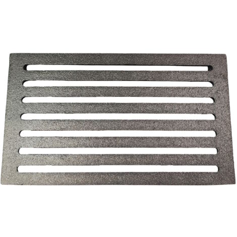 Grille à cendres B pour poêles à cheminée – Fonte de qualité supérieure – Dimensions 287x170x30mm – Montage ultra-rapide – Kaminxpert - UNI-3068