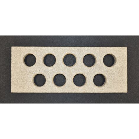 Déflecteur à l’arrière pour poêles à cheminée Tromsö de Thorma - vermiculite - dimensions d'encastrement parfaitement adaptées (1/4)