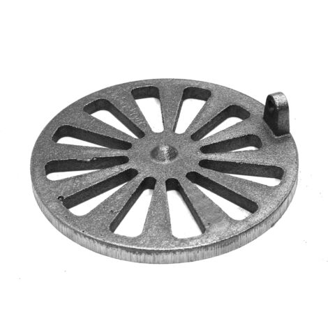 Grille à cendres pour poêles à cheminée – Fonte de qualité supérieure – Dimensions 172 x 172 x 10 mm – Encastrement parfait et montage rapide – Kaminxpert