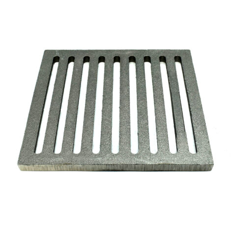 Grille De Poêle En Fonte – 35x35 Cm, Grille à Cendres Pour Cheminée, Modèle CA135 (Pologne)
